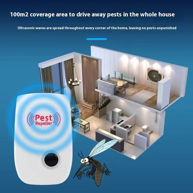 Multifunctional Household Ultrasonic Animal Repeller