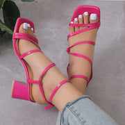 Plus Size Fashion Open Toe Slippers