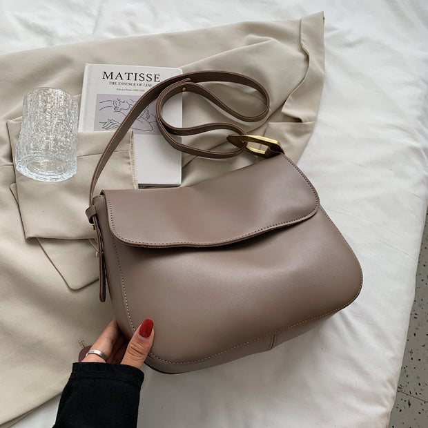 Women's Retro All-match Messenger Bag Commuter Briefcase