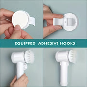 Electric Spin Cleaning Brush,USB Rechargeable Handheld Kitch Cleaner Coldless Rotary Brush, Power Brush Bathroom Rechargeable Brush, Automatic Rotary Power Cleaning Brush For Cleaning